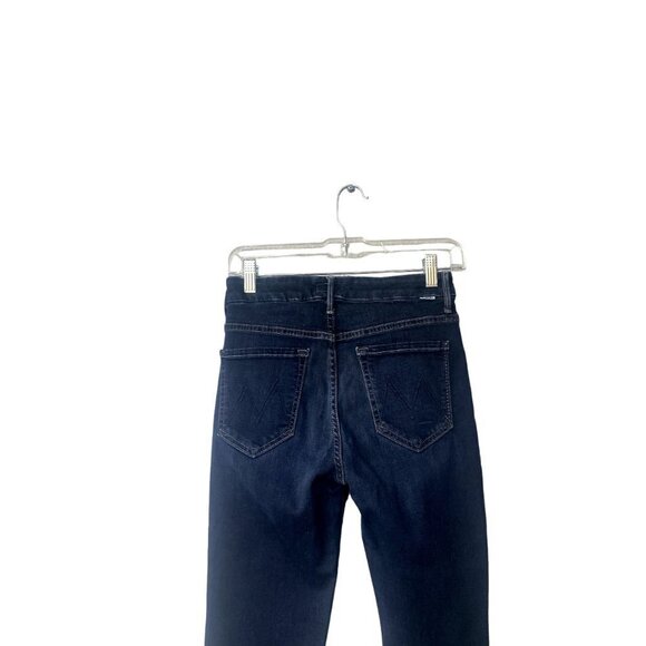 Mother Denim High Waisted Looker Skinny Size 26 In Coffee Tea Or Me Jeans - Picture 8 of 16